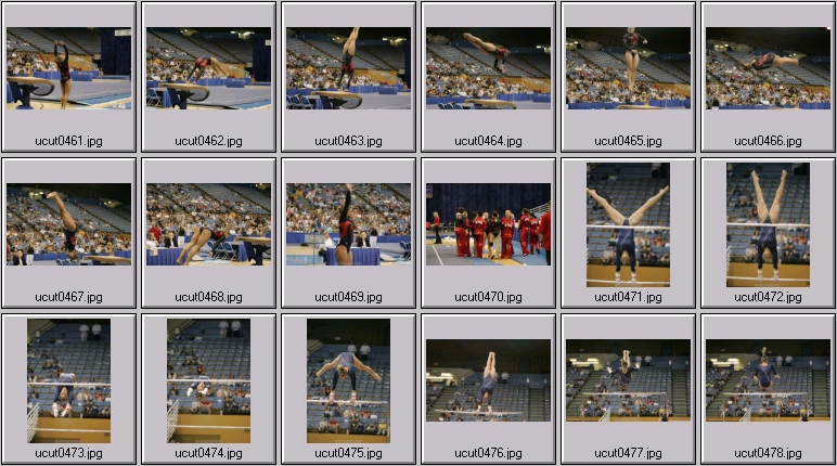 photosport ® | Stock Photos - Gymnastics - 2006 Season - Photos 361-378