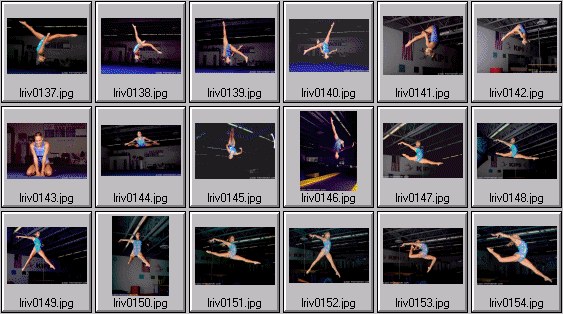 college womens gymnastics photos