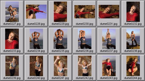 heidi moneymaker - photos - gymnastics on the beach