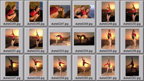 heidi moneymaker - photos - gymnastics on the beach