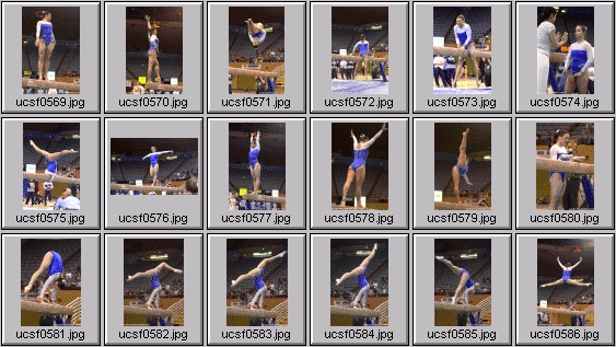 photosport ® | Stock Photos - College gymnastics photos 1315-1332