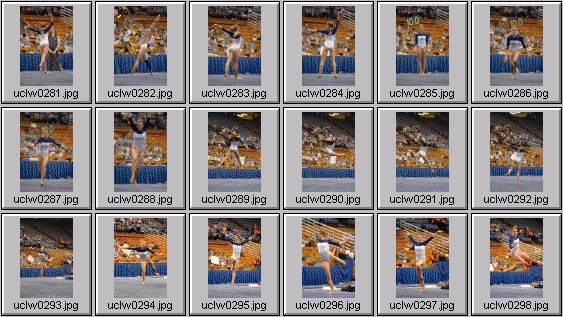 photosport ® | Stock Photos - College gymnastics photos 1585-1602