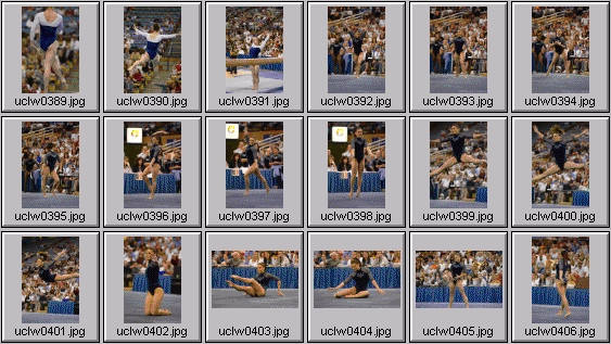 photosport ® | Stock Photos - College gymnastics photos 1693-1710