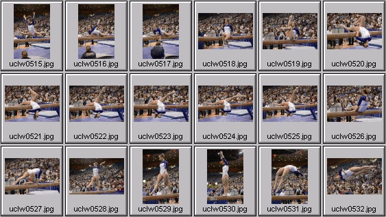 college gymnastics photos