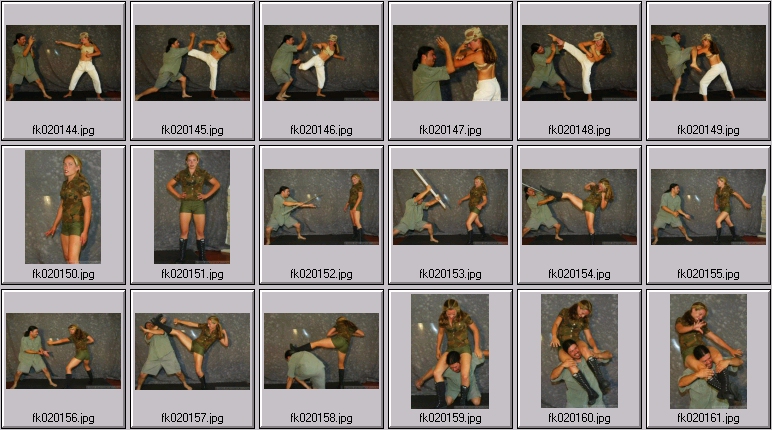 Martial Arts Photos - female kombat