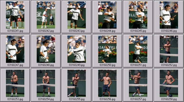 roger federer andy roddick shirtless photos