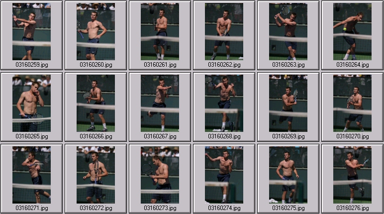 roger federer andy roddick shirtless photos