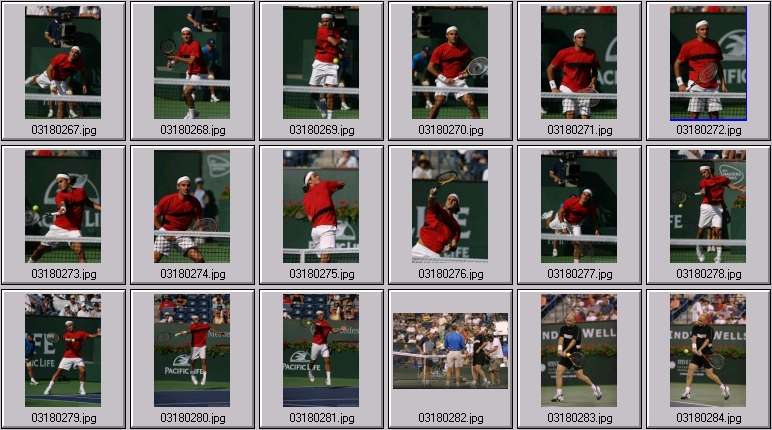 andre agassi roger federer photos