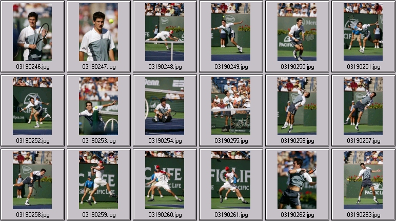 henman roddick photos