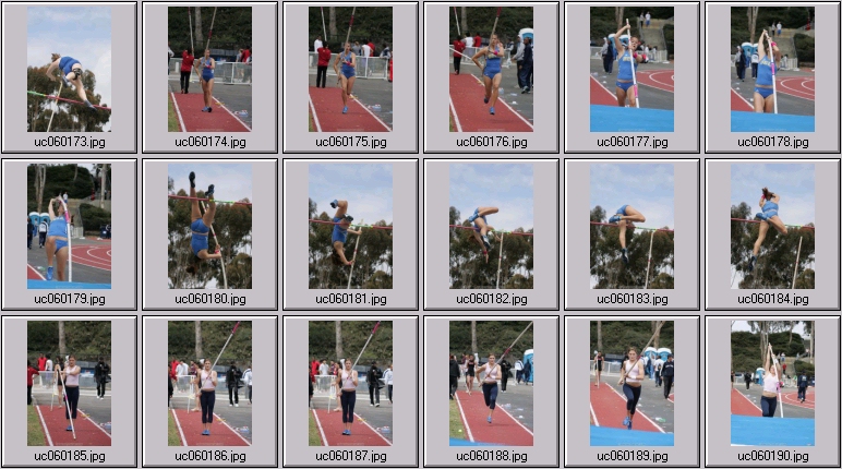 women's polevaulting