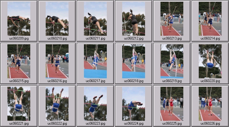 women's polevaulting