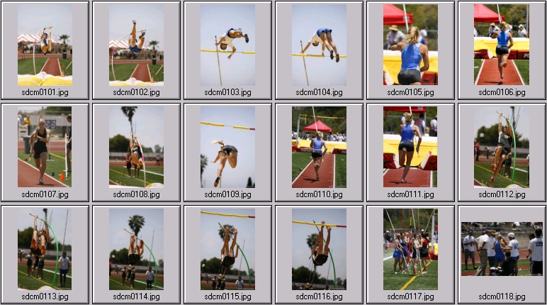 women's polevaulting