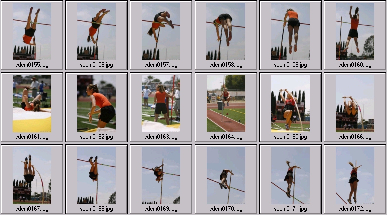 women's polevaulting