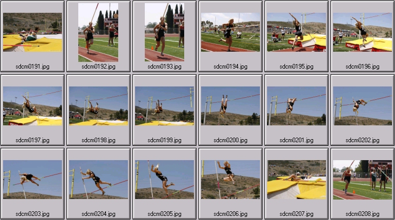 women's polevaulting