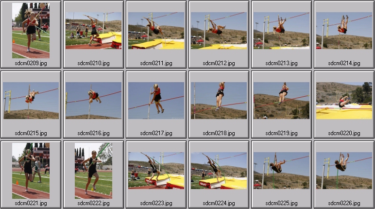 women's polevaulting