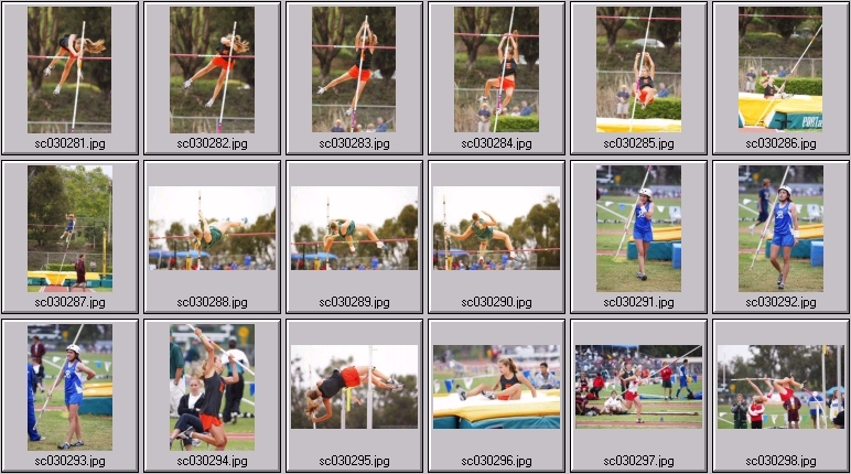 women's polevaulting
