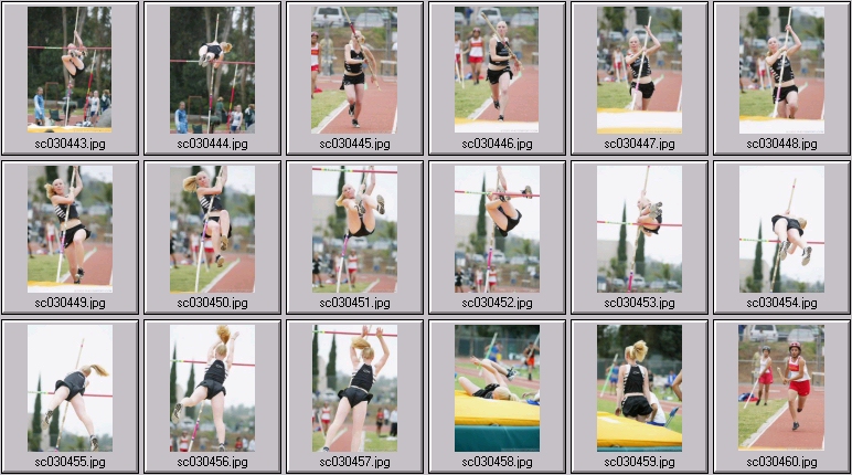 women's polevaulting