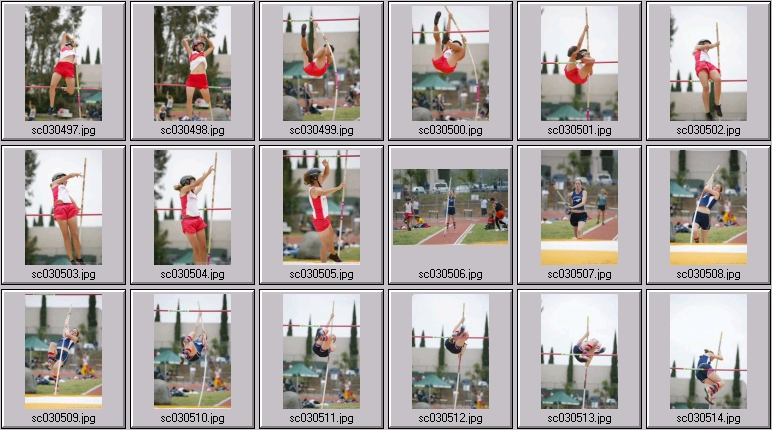 women's polevaulting