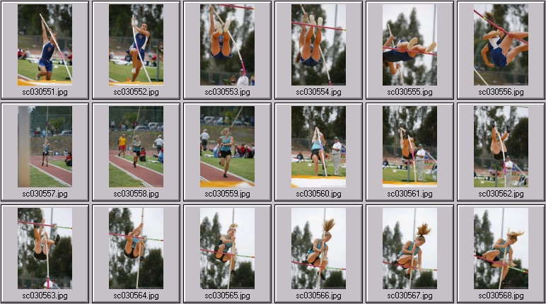 women's polevaulting