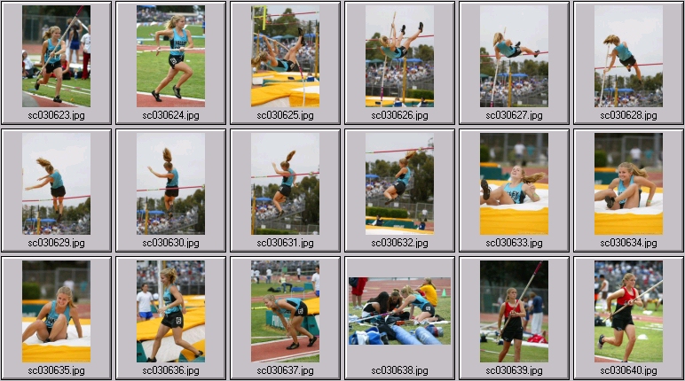 women's polevaulting