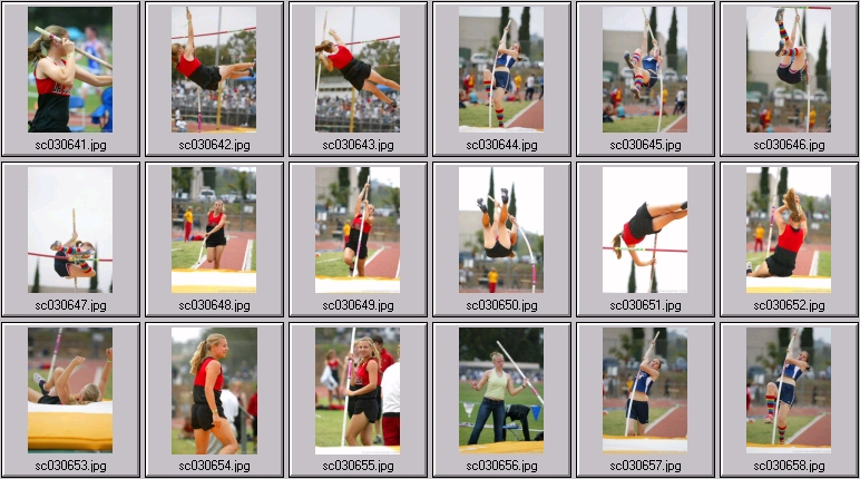 women's polevaulting