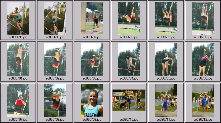 women's polevaulting
