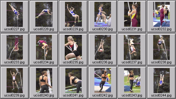 Women's Polevaulting Photos