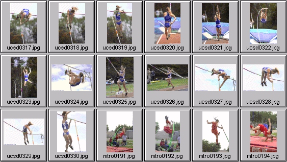 Women's Polevaulting Photos