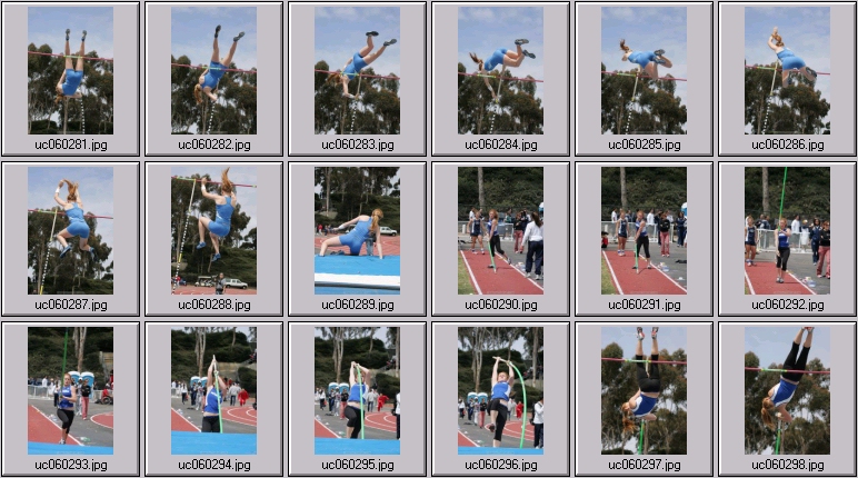 women's polevaulting