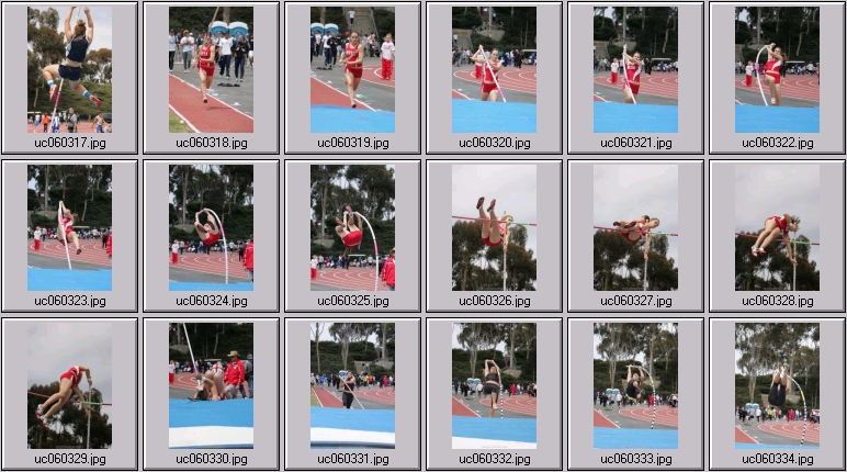 women's polevaulting
