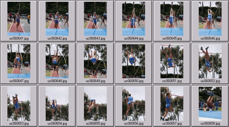 women's polevaulting