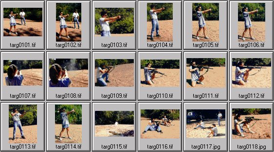 target shooting photos