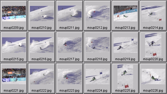 Salt Lake 2002 - men's super-G photos