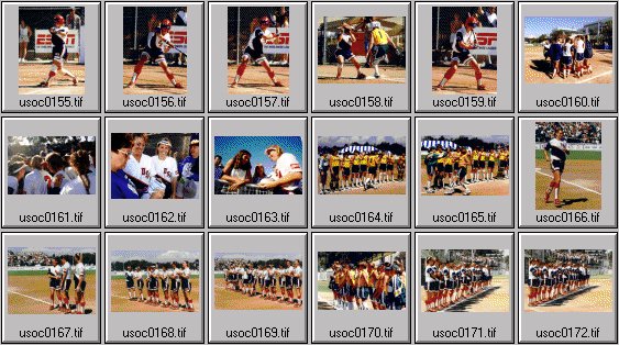 womens softball photos -- us olympic cup 99