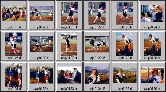womens softball photos -- us olympic team