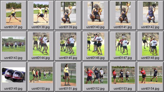 womens softball photos