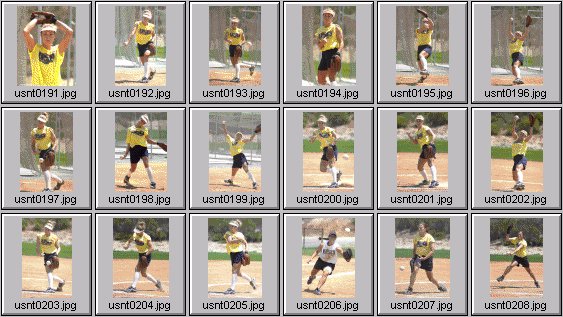 womens softball photos