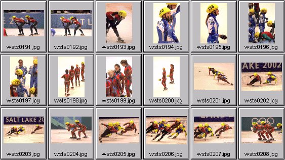 womens speedskating photos - 2002 winter olympics