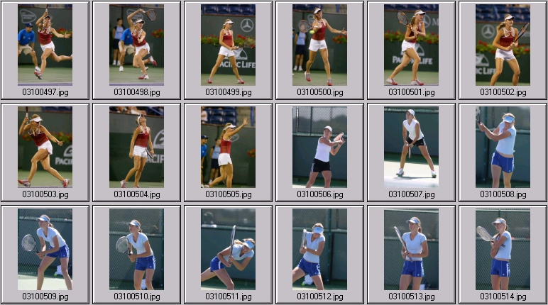 karatancheva henin sharapova photos