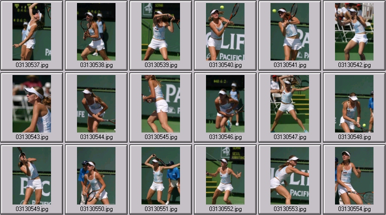 maria sharapova tennis photos