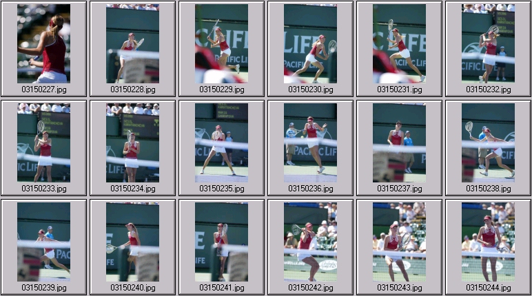 Sesil Karatancheva, Maria Sharapova photos