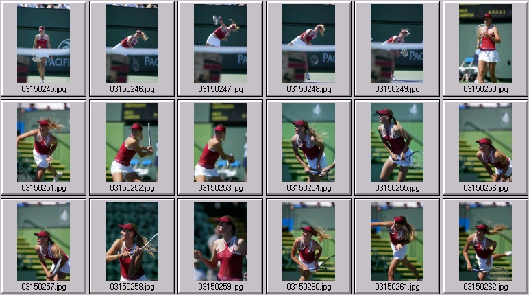 Sesil Karatancheva, Maria Sharapova photos