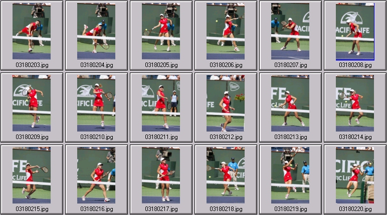 kuznetsova henin photos