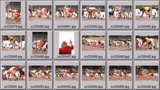 girls long jump & 100 start