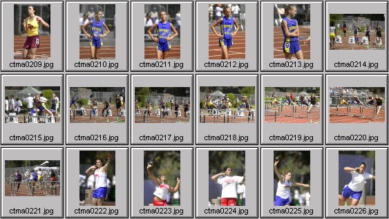 prep womens track and field photos