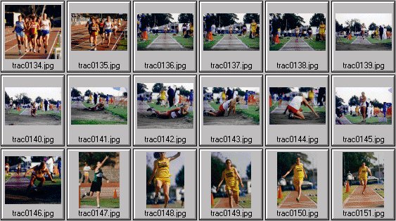High School womens track photos