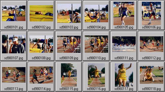 High School womens track photos