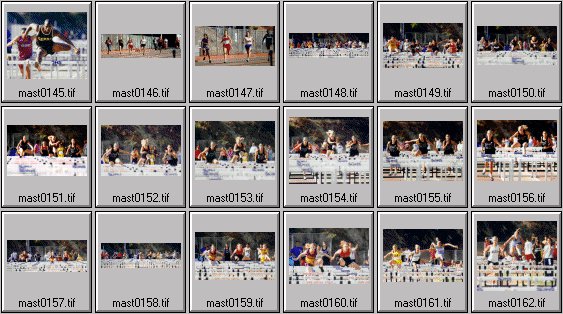 High School womens track photos