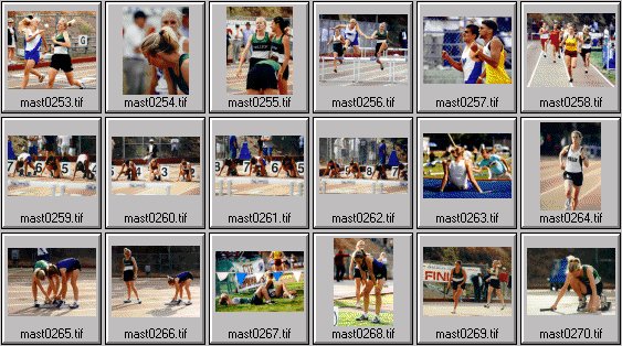High School womens track photos