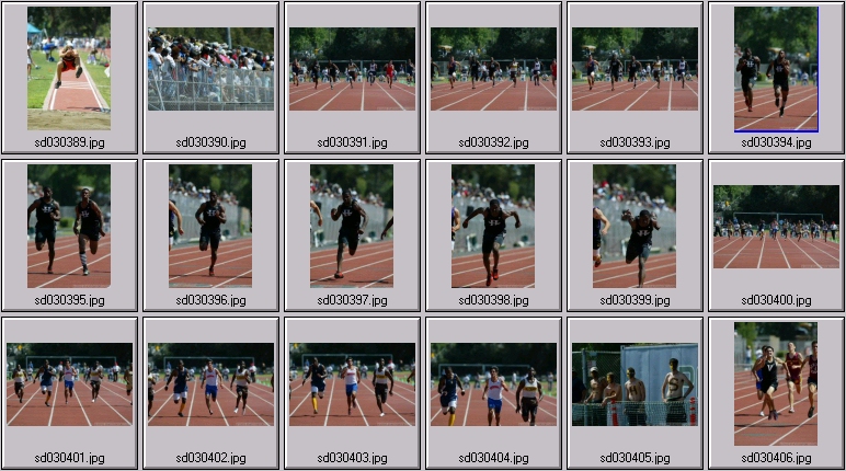 reggie bush men's track